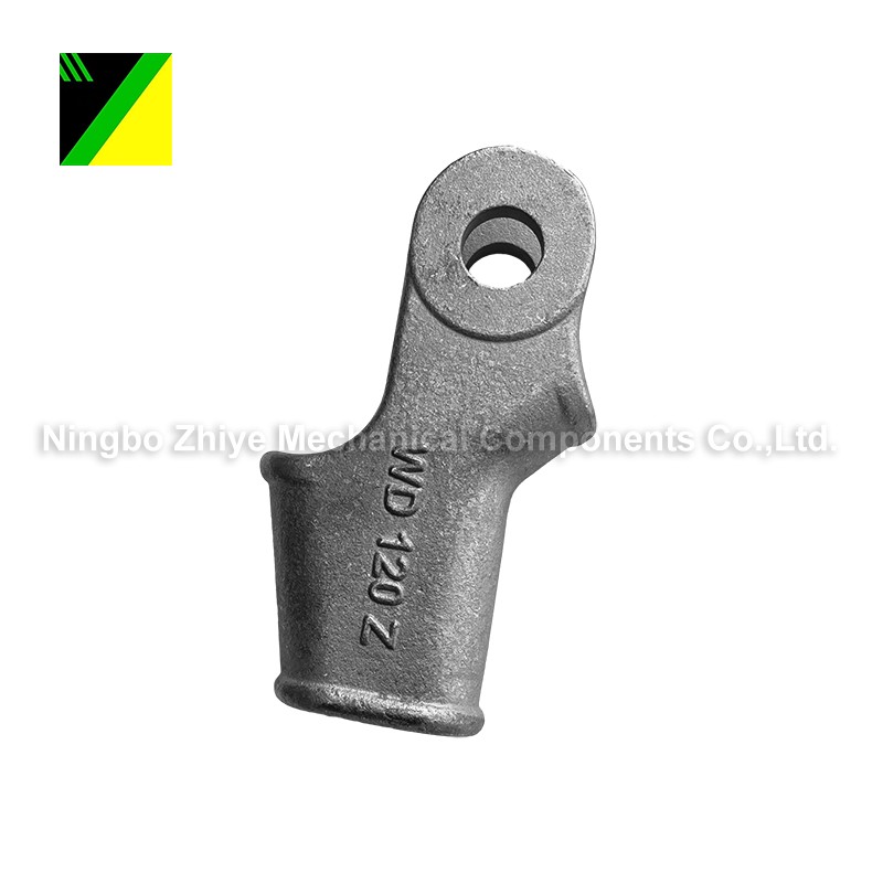Double-ear wedge-shaped wire clamp housing